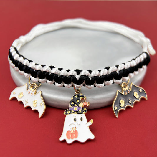 Halloween Hand-woven Pet Collar Decoration
