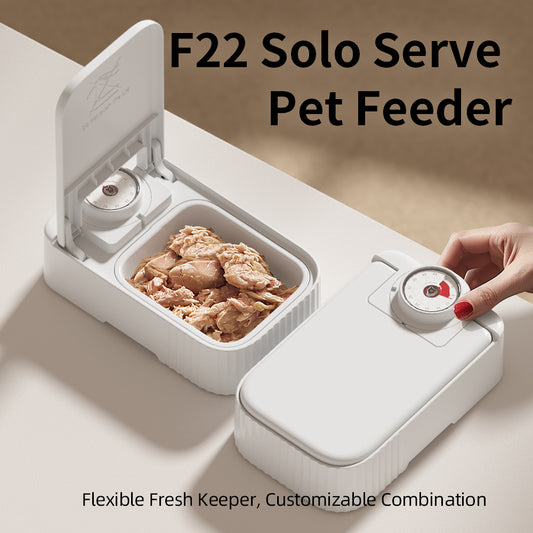 Pet Single Meal Feeders 48h Temporizador Ice Crystal