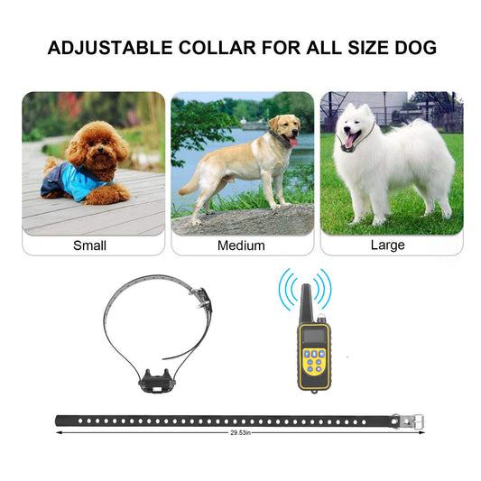 1Pc Dog Training Collar With Remote