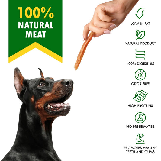 Chicken Strips Dog Treats Human Grade Meat Sticks