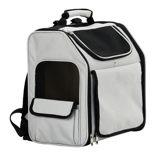 Pet Carrier Backpack for Cats & Small Dogs | Breathable Travel Backpack