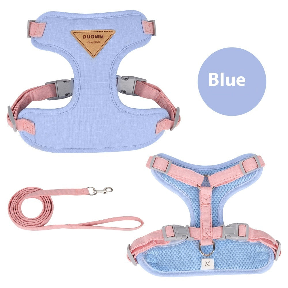 Pet Hand Holding Rope Anti Breaking Loose Cat Rope Out Chest Strap