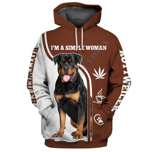 Dog Lover Camo Hoodie – Multiple Dog Breeds Available