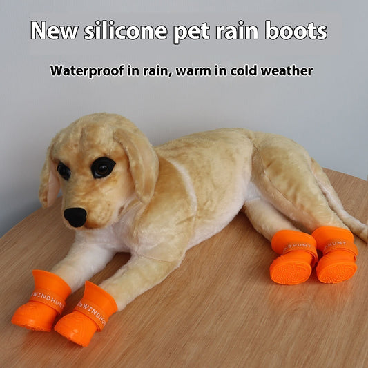 Pet Boots Non-slip Waterproof And Hard-wearing Soft Bottom