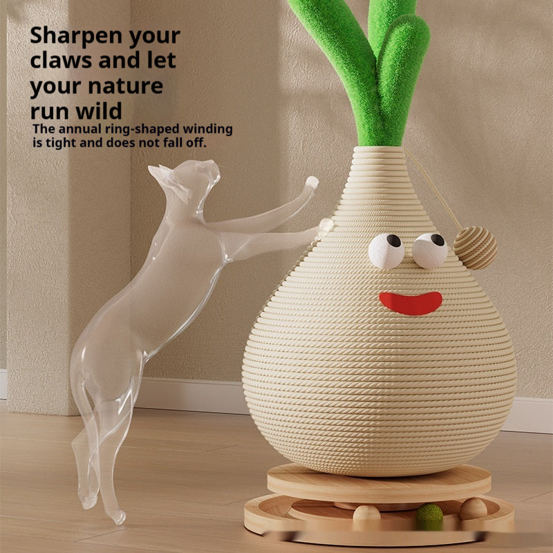 Sisal Small Garlic Bolt Wear-resistant Cat Scratch Board