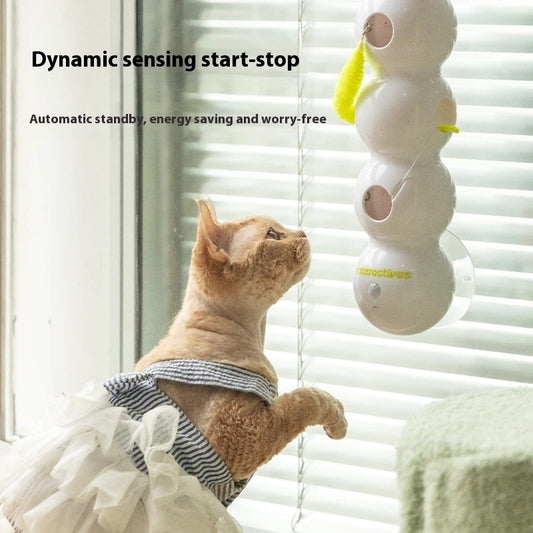 Automatic Door Hanging Cat Teaser Toy – Smart Interactive Cat Toy