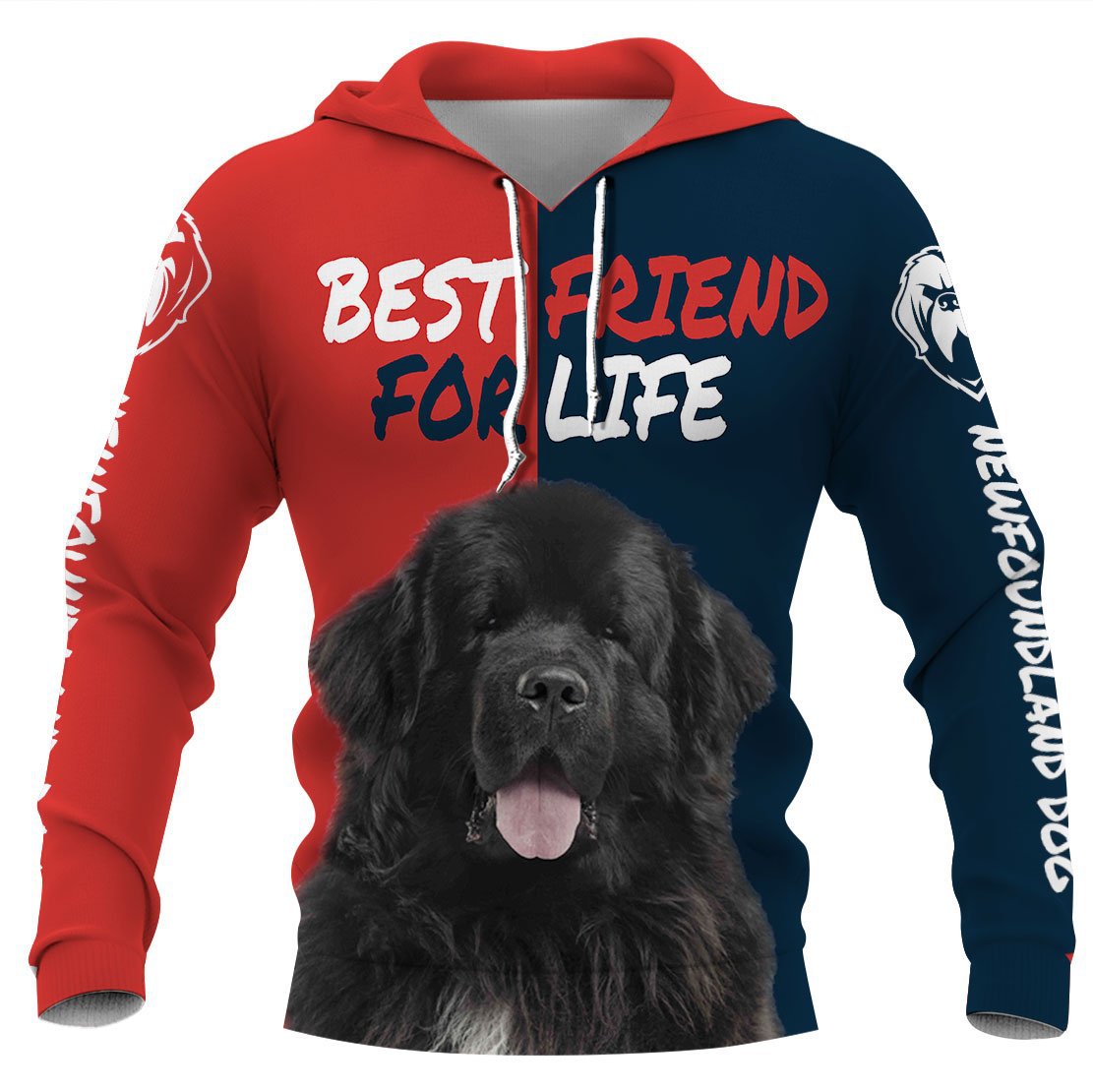 Pet Lover Graphic Hoodie – 3D Cat & Dog Print Hoodie