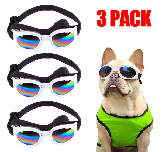 Pet Sunglasses UV Dust Fog Protection With Adjustable Strap