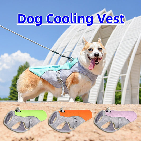 Dog Cooling Vest – Breathable Summer Cooling Jacket for Dogs