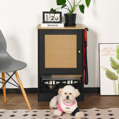 Feeding Station With 1 Storage Cabinets