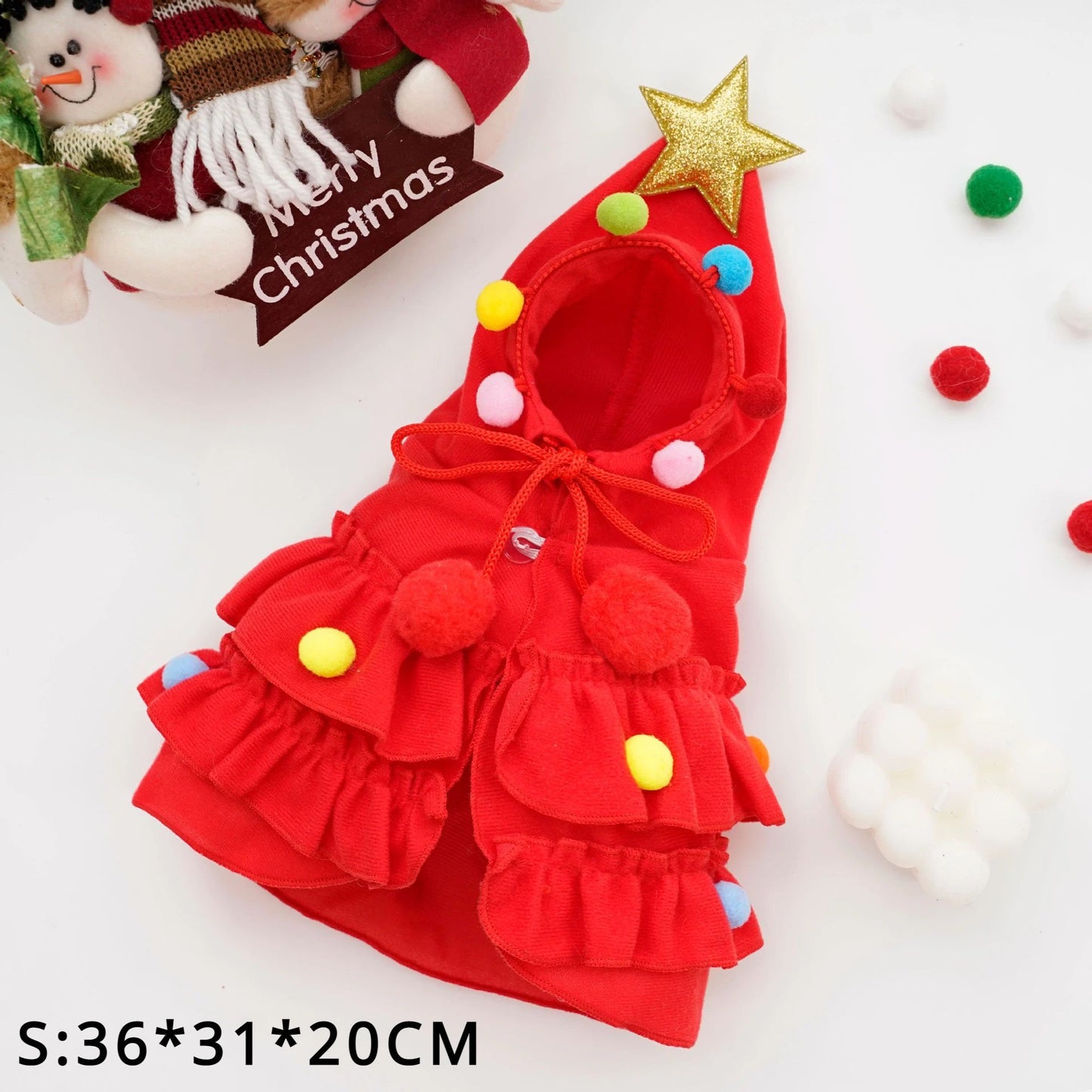 Autumn And Winter Christmas Pet Clothes