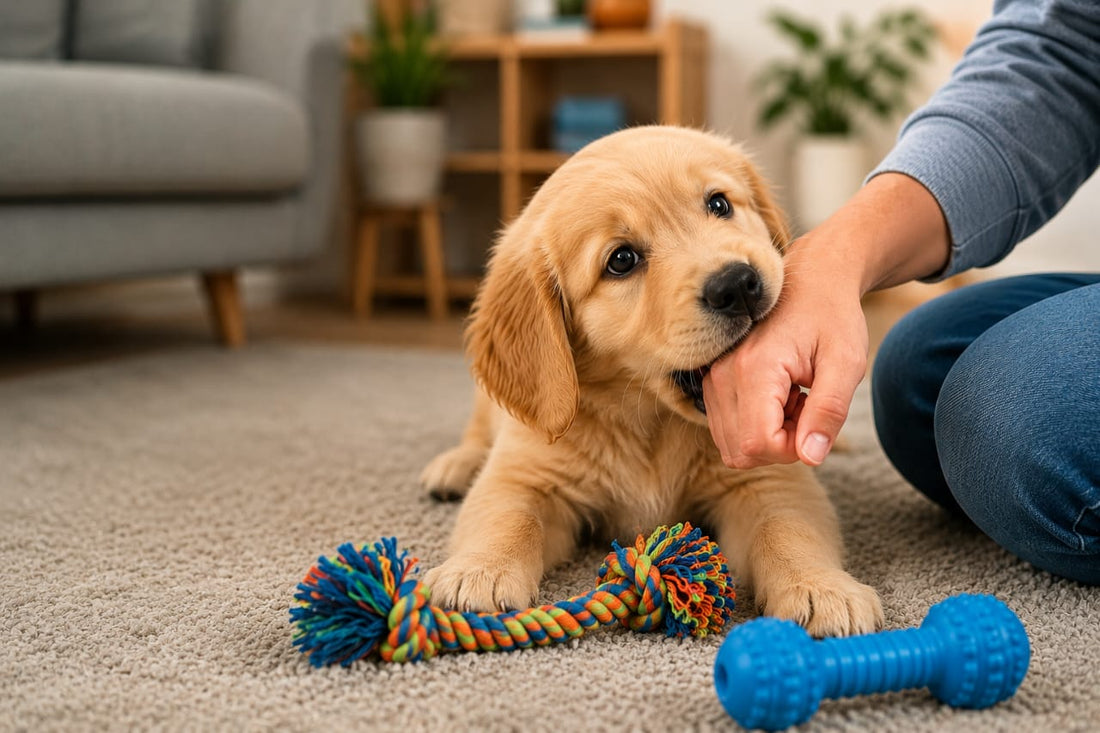 How to Train a Puppy Not to Bite
