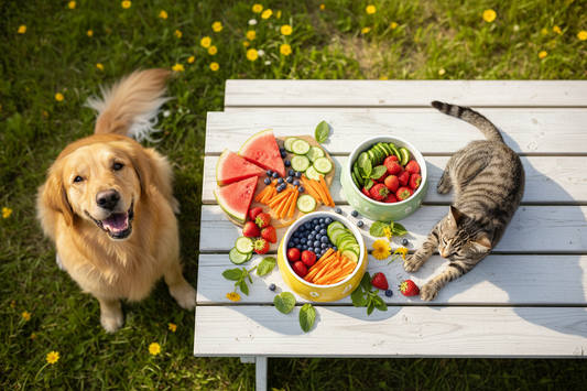 Best Summer Foods for Dogs and Cats