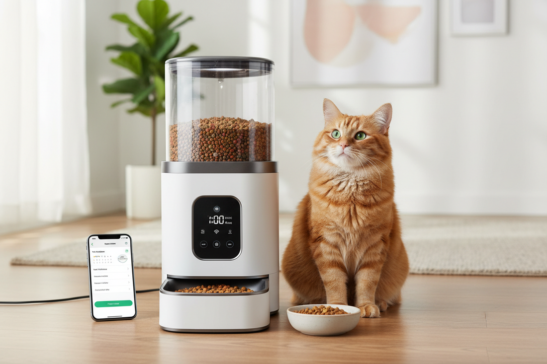 best smart pet feeder with camera for cats and dogs