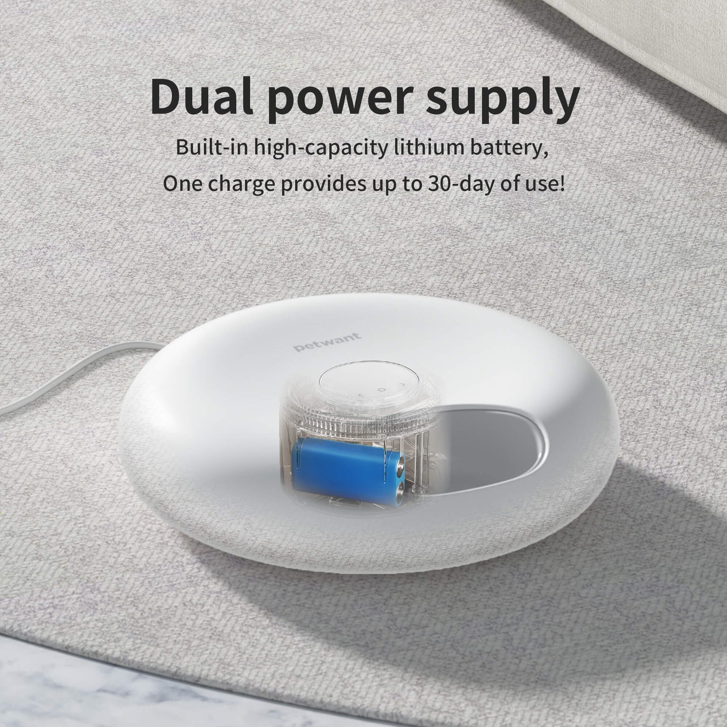 Donut Frost WiFi 6 Meal Automatic Cat Food Dispenser With App Control, Dry & Wet Food Automatic