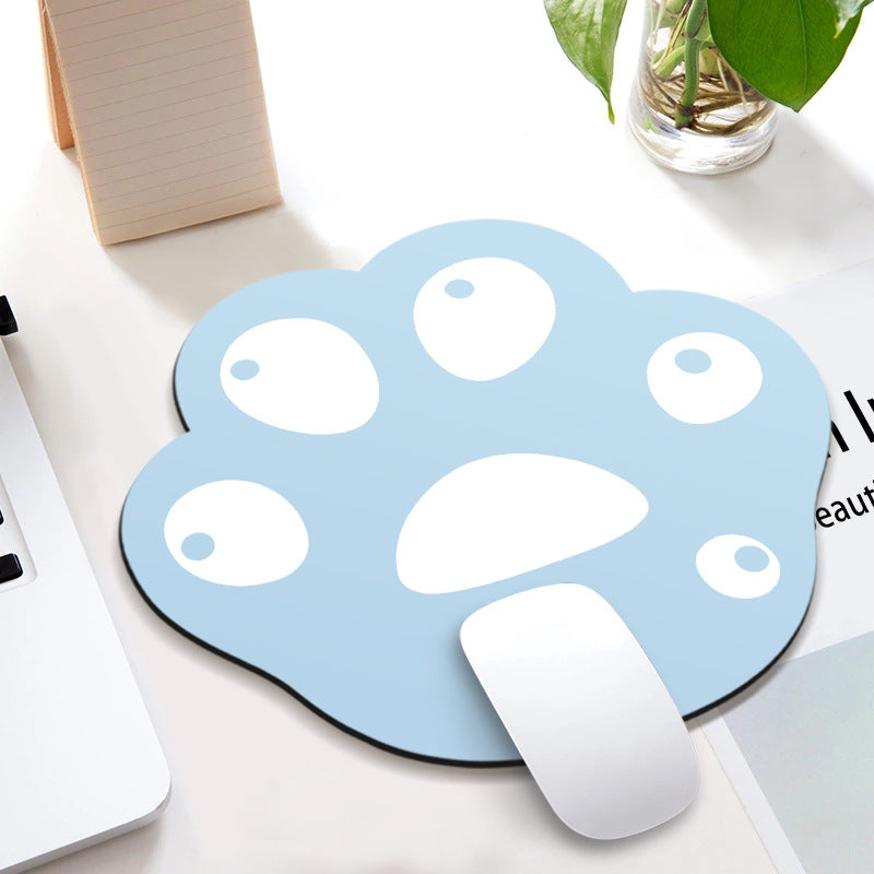 Cat Paw Mouse Pad with Wrist Support – Slip Ergonomic