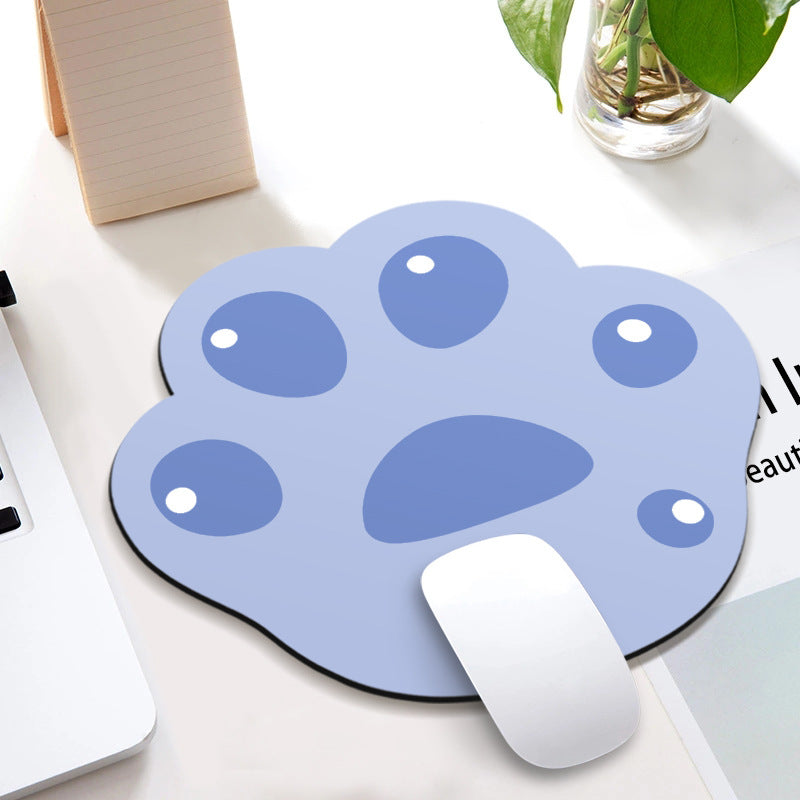 Cat Paw Mouse Pad with Wrist Support – Slip Ergonomic
