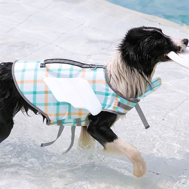 Lightweight Dog Life Jacket – Safe Swimming Vest for Small & Medium Dogs