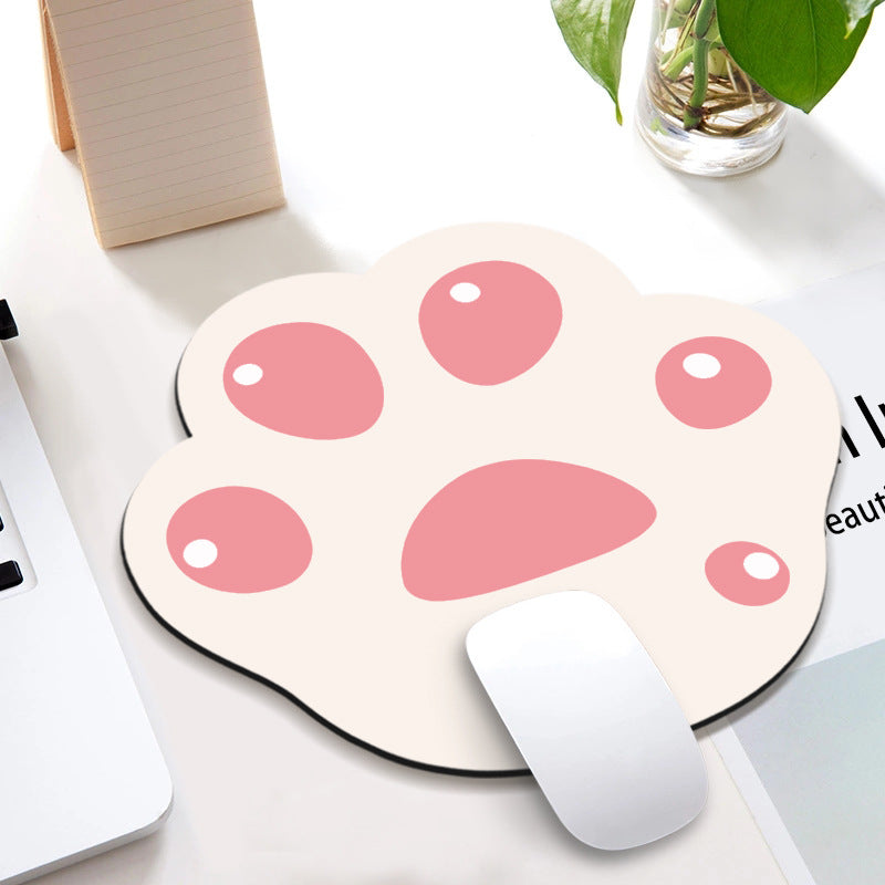 Cat Paw Mouse Pad with Wrist Support – Slip Ergonomic