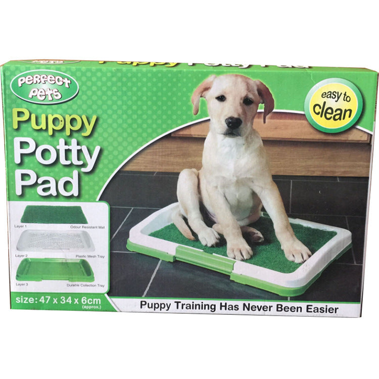 Indoor pet cushion toilet