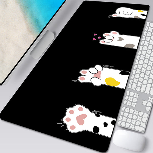 Cute Cat Paw XXL Mouse Pad – Non-Slip Gaming Desk Mat (2026)