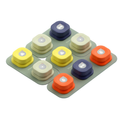 4 Colors Pet Communication Button One-click Prevent Physical Inactivity Recordable Dog Talking Button