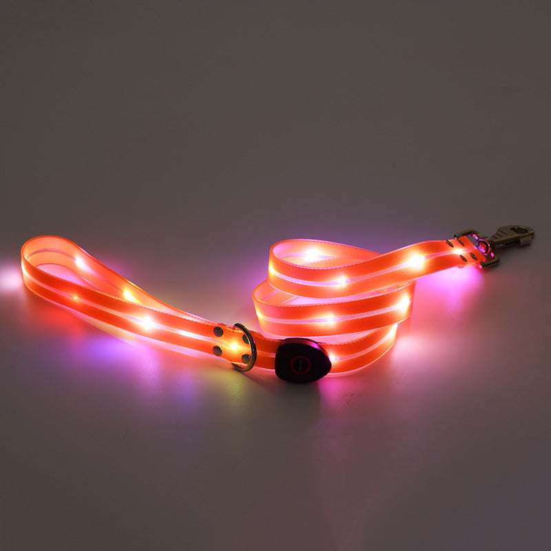 LED Luminous Collar Rechargeable Pet