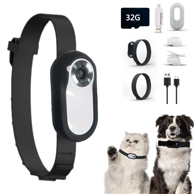 Mini Pet Collar Camera | HD Wireless Camera for Dogs & Cats