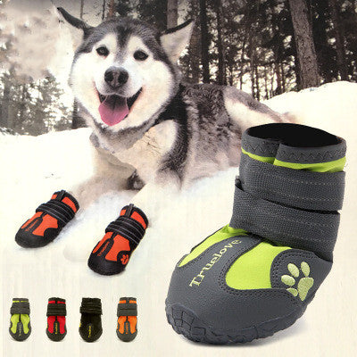 Waterproof Non-Slip Dog Boots for Large Dogs