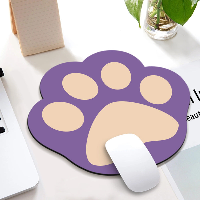 Cat Paw Mouse Pad with Wrist Support – Slip Ergonomic