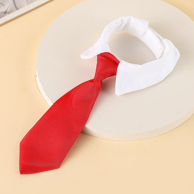 Christmas Dog Necktie , Pet Tie Collar