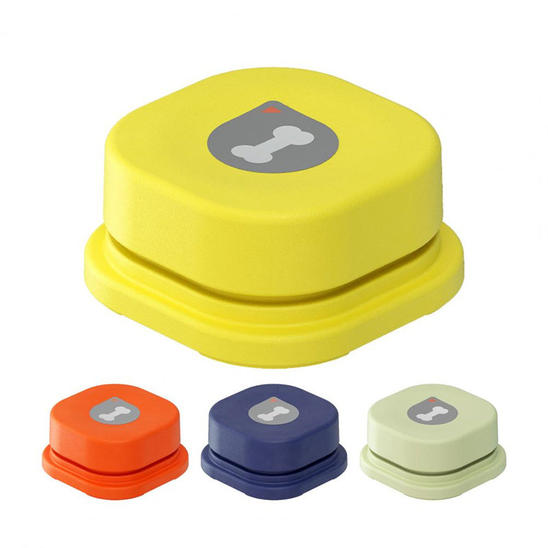 4 Colors Pet Communication Button One-click Prevent Physical Inactivity Recordable Dog Talking Button