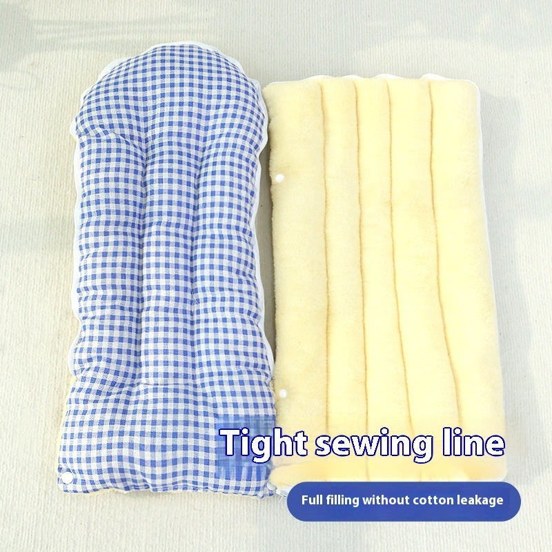 Soft Plush Cat Tunnel Bed for Pets