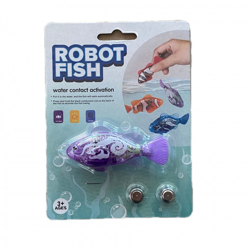 Pet Cat Teaser Toy Electric Fish Children Bath Play Water Simulated Fish