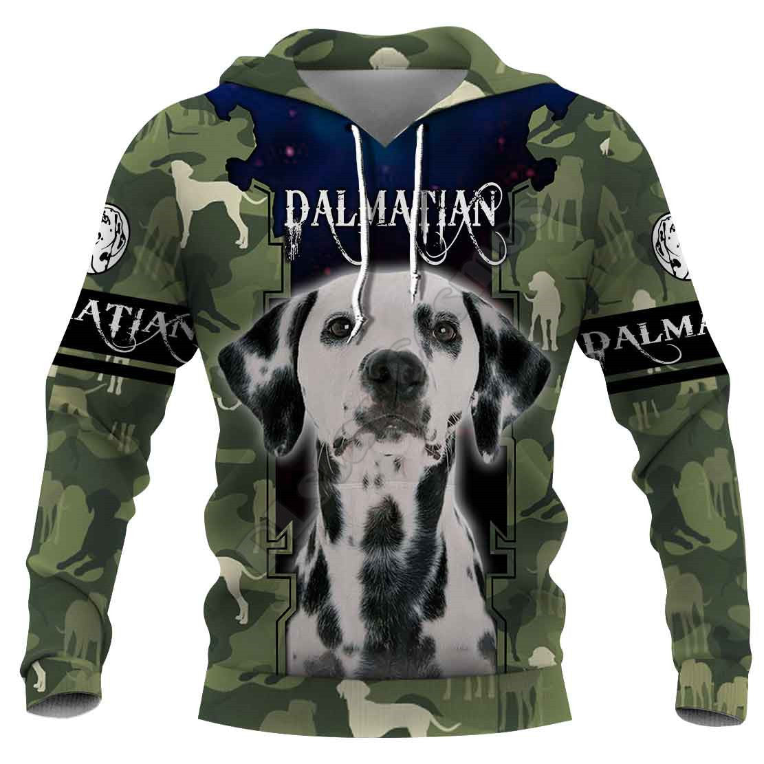 Dog Lover Camo Hoodie – Multiple Dog Breeds Available