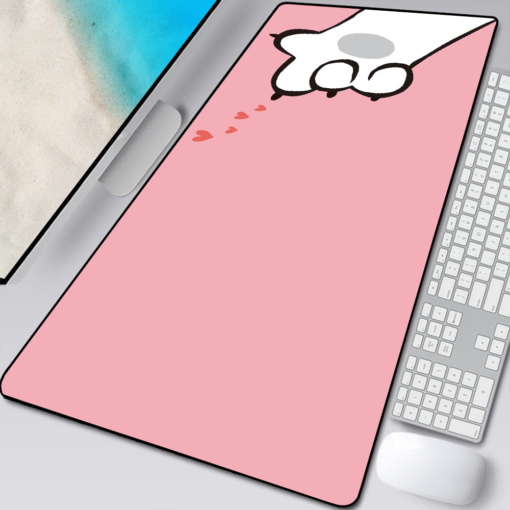 Cute Cat Paw XXL Mouse Pad – Non-Slip Gaming Desk Mat (2026)