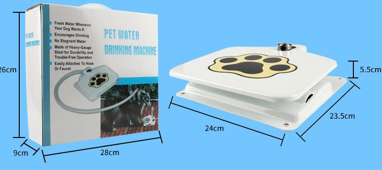 Paw Activated Dog Water Funtain - Outdoor Pet Dispenser