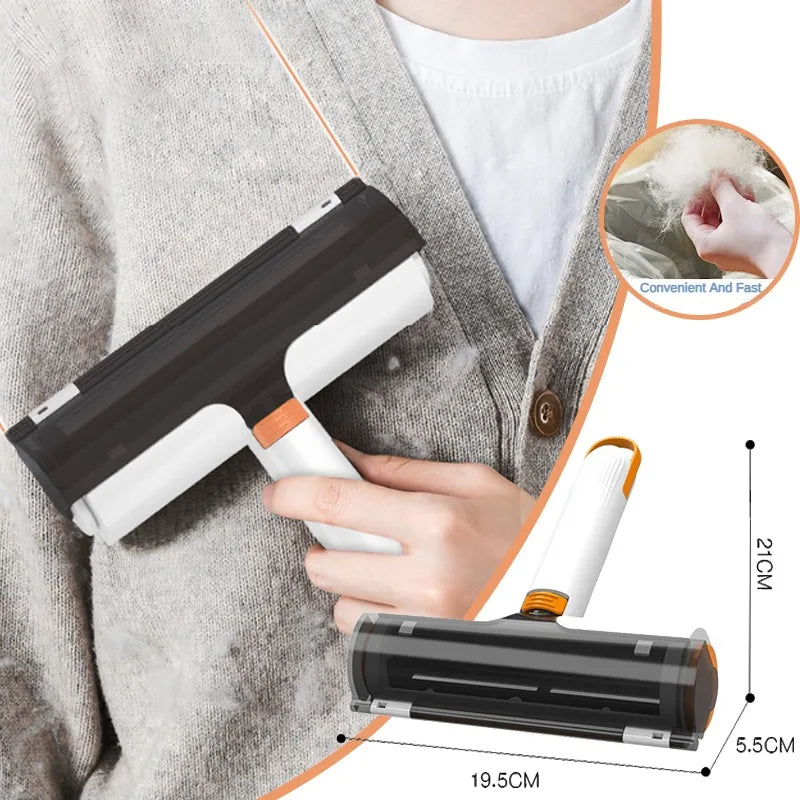 Remove Pet Hair in Seconds – Reusable Roller