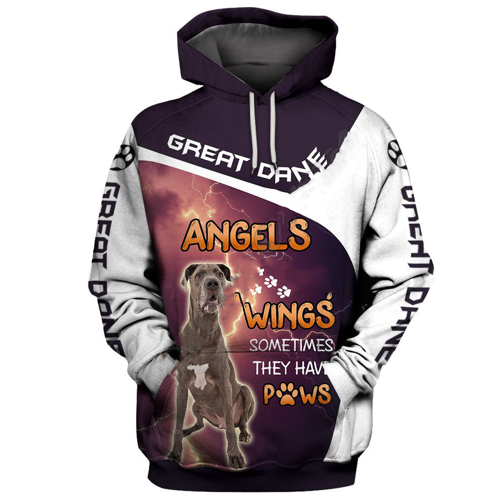 3D Dog Print Hoodie for Dog Lovers – Multiple Breeds Available