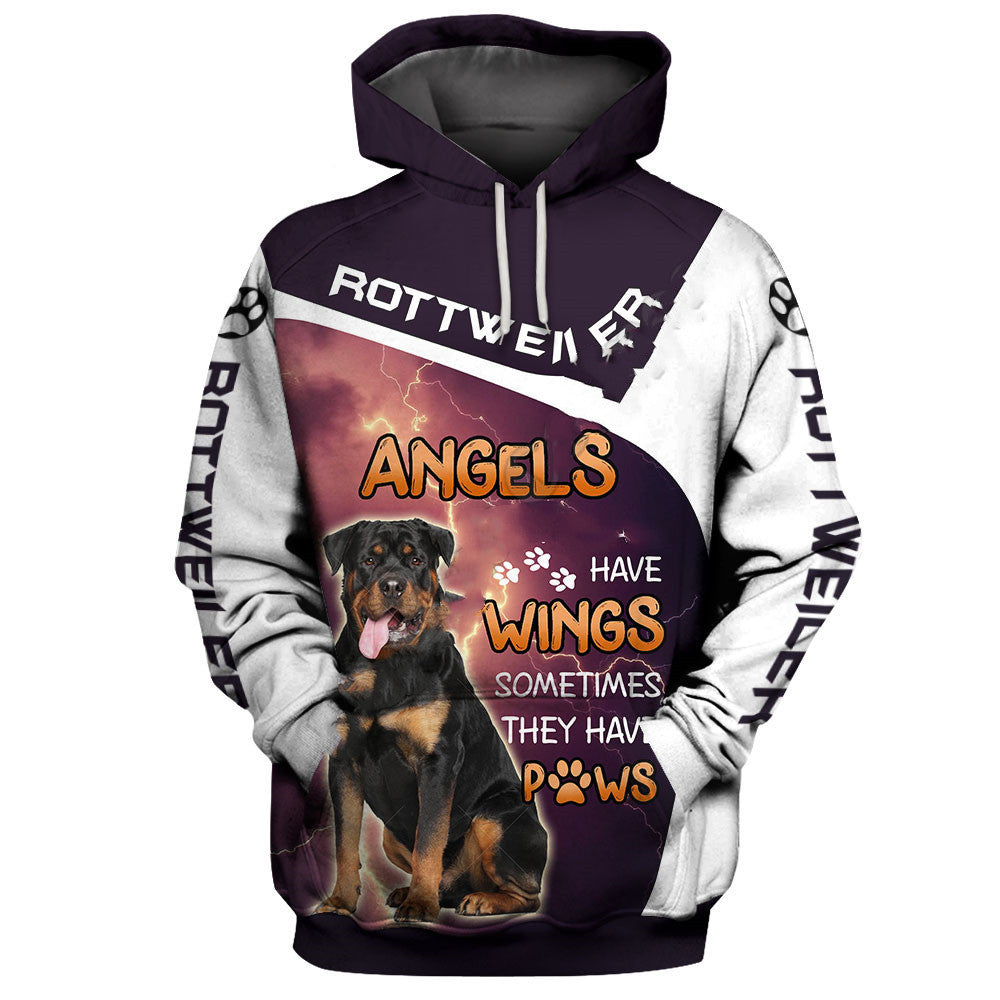 3D Dog Print Hoodie for Dog Lovers – Multiple Breeds Available