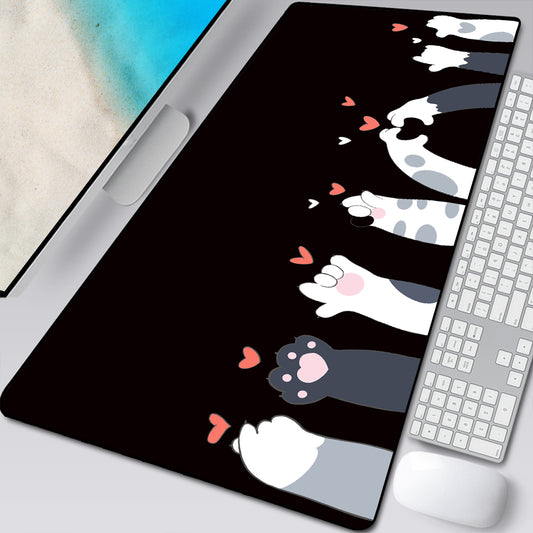Cute Cat Paw XXL Mouse Pad – Non-Slip Gaming Desk Mat (2026)