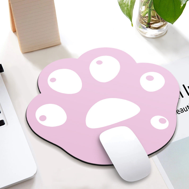 Cat Paw Mouse Pad with Wrist Support – Slip Ergonomic