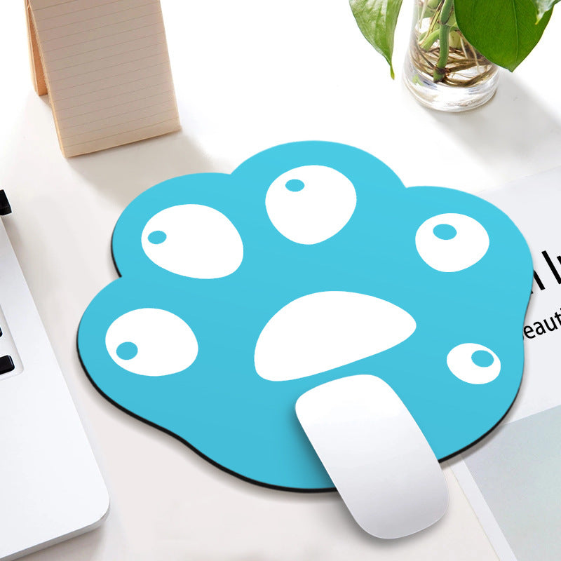 Cat Paw Mouse Pad with Wrist Support – Slip Ergonomic