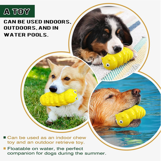 Indestructible Squeaky Dog Chew Toys For Aggressive Chewers