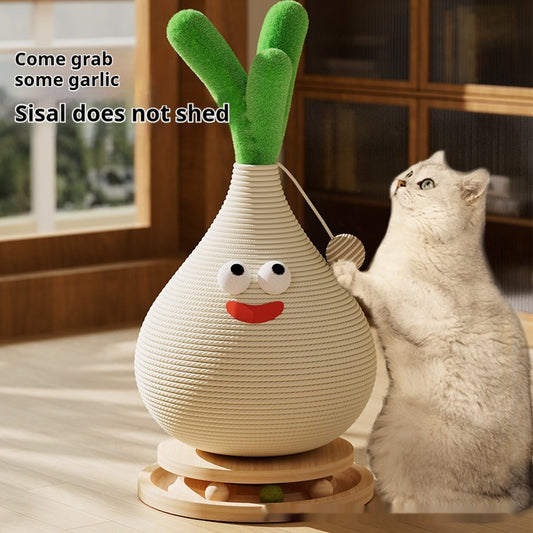 Sisal Small Garlic Bolt Wear-resistant Cat Scratch Board