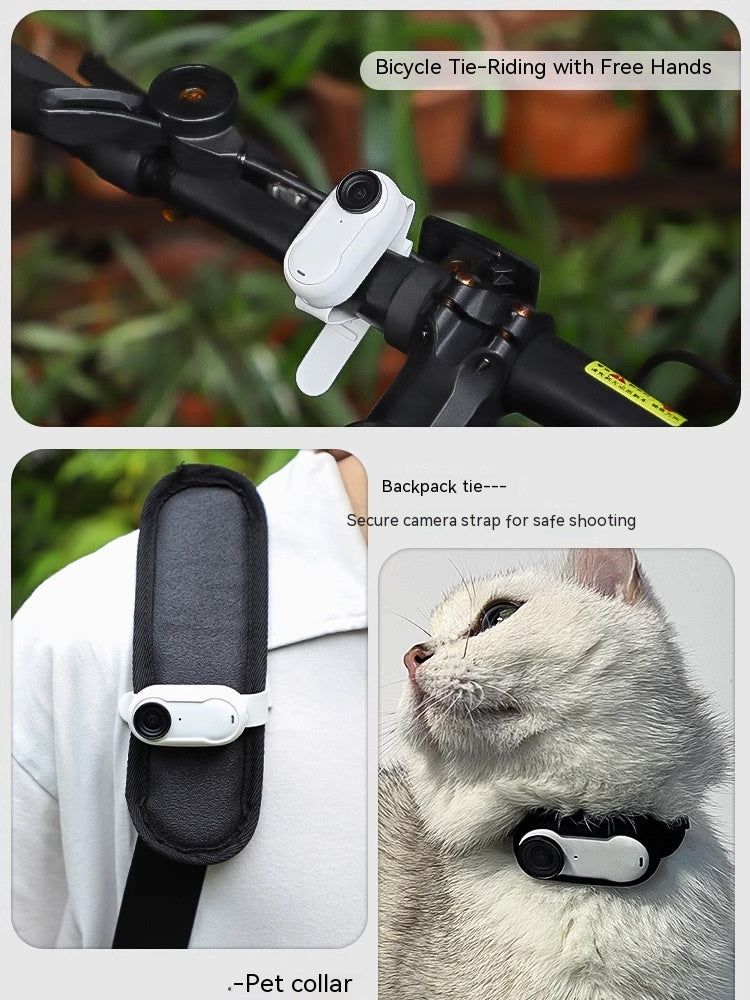 Mini Pet Collar Camera | HD Wireless Camera for Dogs & Cats