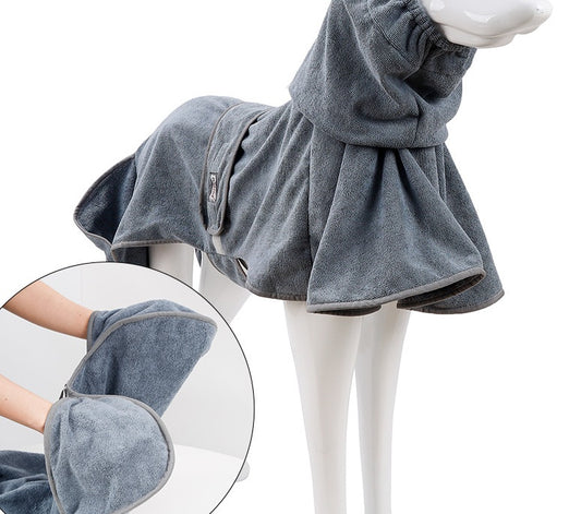 Pet Bathrobe Cotton Dog