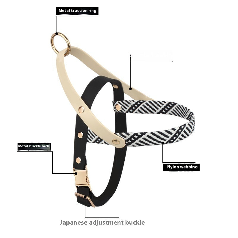 Dog Hand Holding Rope Pet Harness Chain