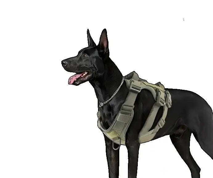 No-Pull Reflective Dog Harness | Adjustable Tactical Training Vest with Handle