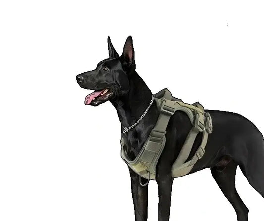 No-Pull Reflective Dog Harness | Adjustable Tactical Training Vest with Handle
